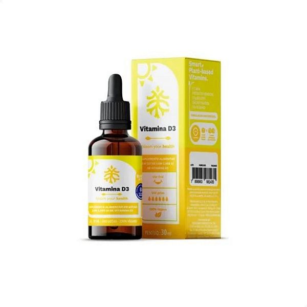 Vitamina D3 2000 ui Rápida Absorção 30ml Ocean Drop