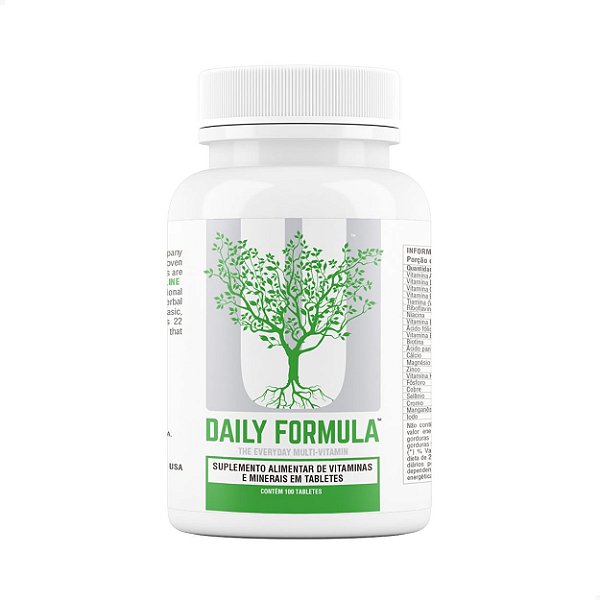 Daily Formula Multivitamínico 100 tabs Universal Nutrition
