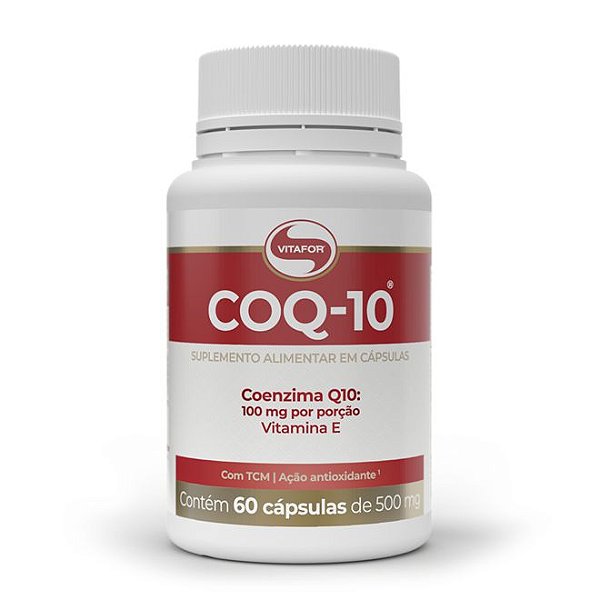 Coenzima Q10 100mg COQ10 60 caps Vitafor
