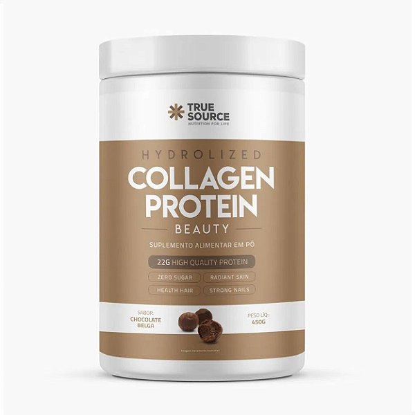 Collagen Protein Beauty Chocolate Belga 450g True Source