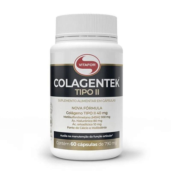 Colagentek Colágeno tipo 2 60 Caps Vitafor