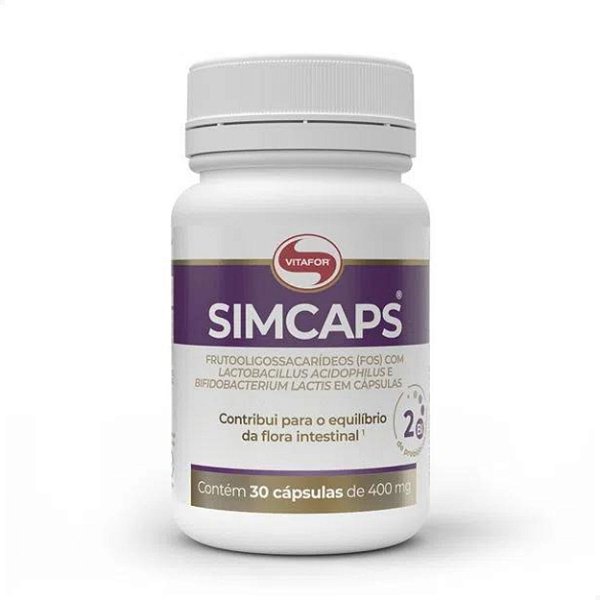 Simcaps Probiótico 400mg 30 caps Vitafor