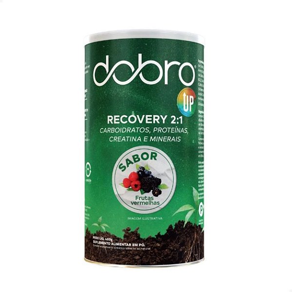 Recovery 2:1 com Creatina Frutas Vermelhas 480g Dobro