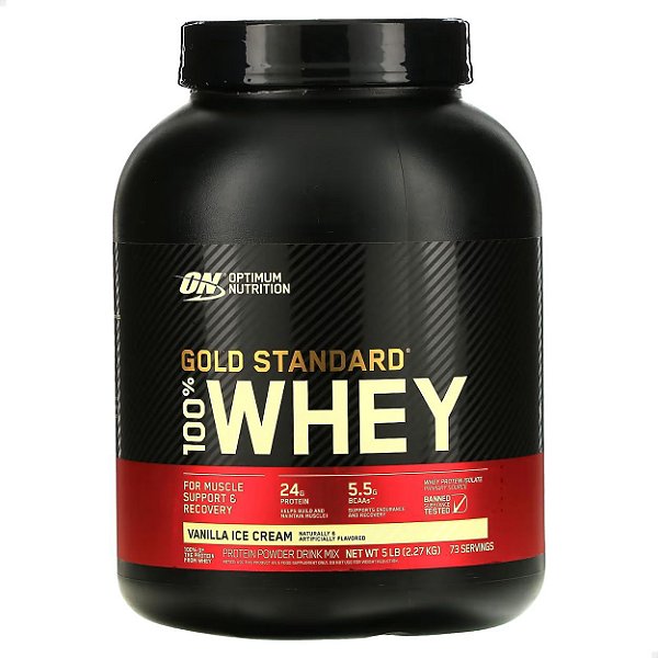 100% Whey Gold Standard 2,27kgs Optimum Nutrition