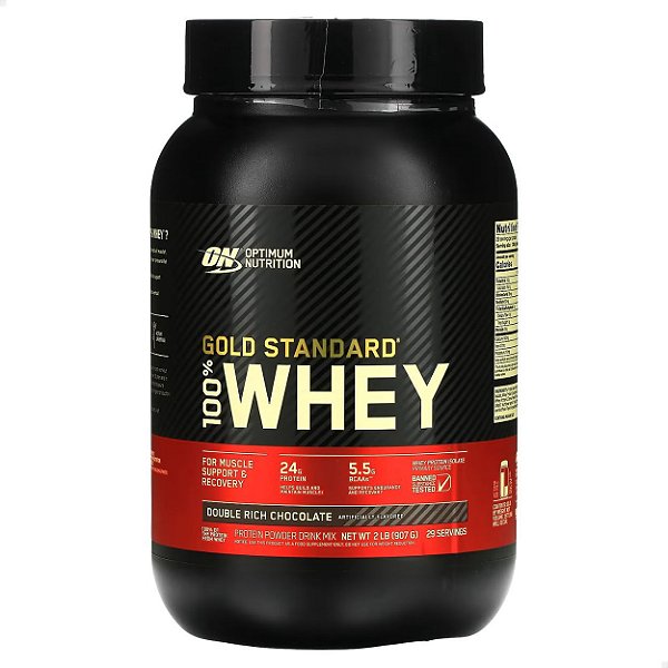 100% Whey Gold Standard 907g Optimum Nutrition