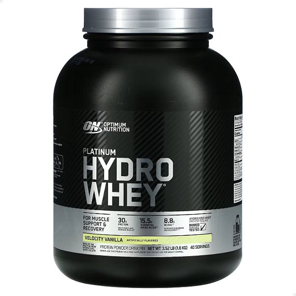 Platinum Hydro Whey 1,6kgs Optimum Nutrition