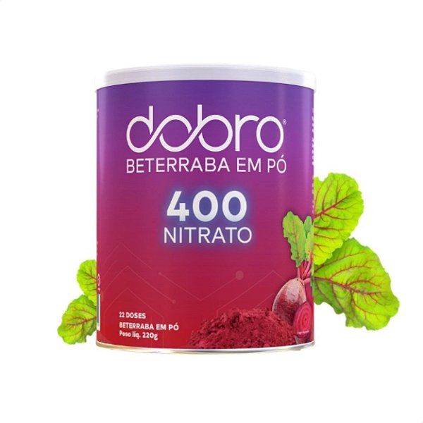 BT 400 Nitrato Beterraba em Pó 220g Dobro