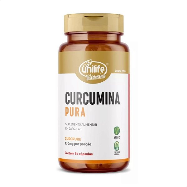 Curcumina Pura 130mg 60caps Unilife