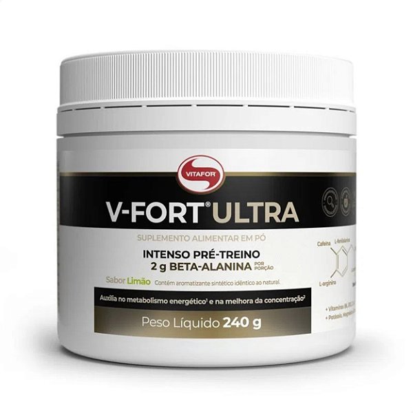 V-Fort Ultra Intenso Pré Treino 240g Vitafor