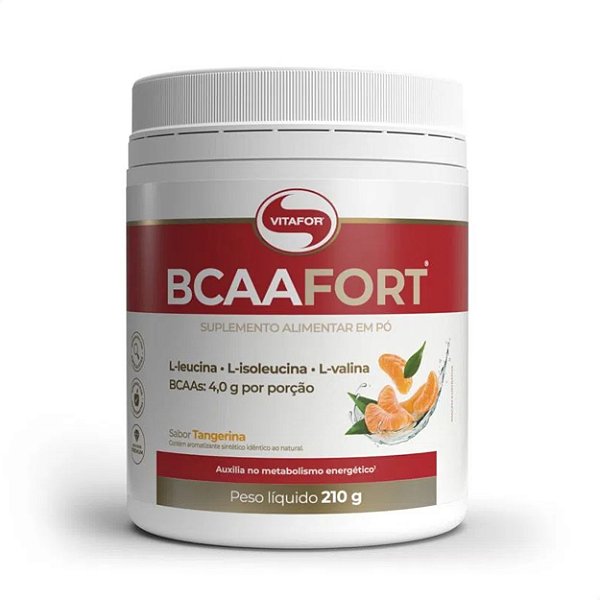 BCAA Fort Tangerina 210g Vitafor