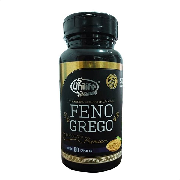 Feno Grego Premium 60caps Unilife