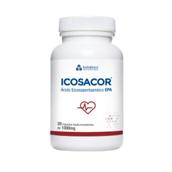 Icosacor Ômega 3 EPA 30caps Biobalance