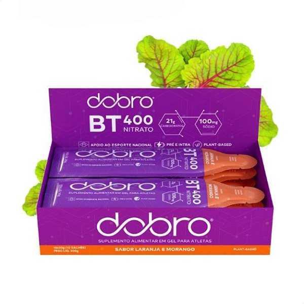 BT Nitrato Gel Laranja e Morango Caixa com 10un Dobro