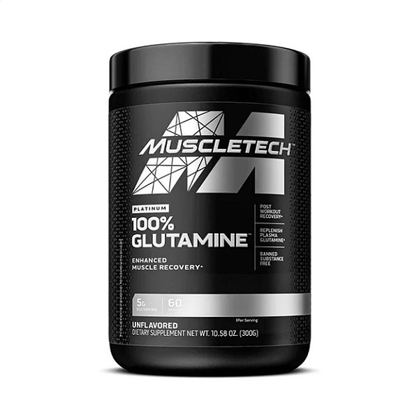 Glutamina Platinum 100% 300g Muscletech