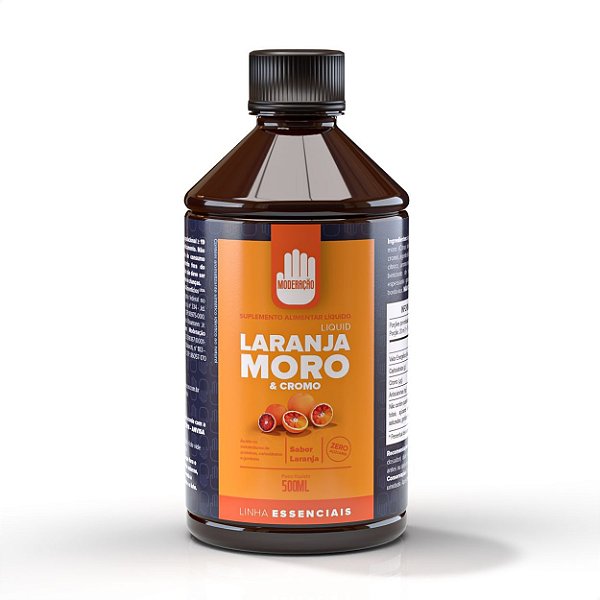 Laranja Moro e Cromo Sabor Laranja 500ml Moderação