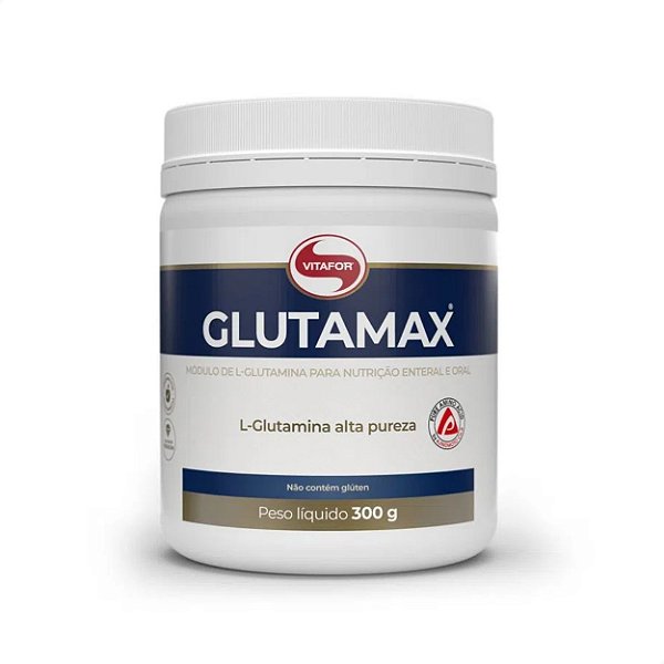 Glutamax Glutamina Pura e Isolada 300g Vitafor