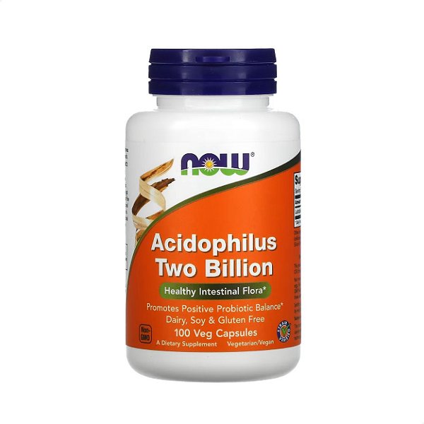 Acidophilus Two Billion 250 veg caps Now Foods