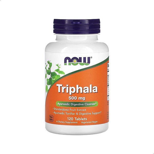 Triphala 500mg 120 tabs Now Foods