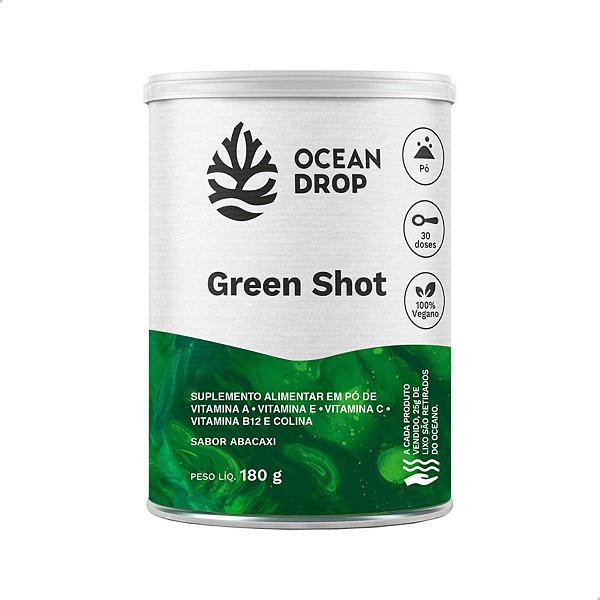 Green Shot Antioxidante 180g Ocean Drop