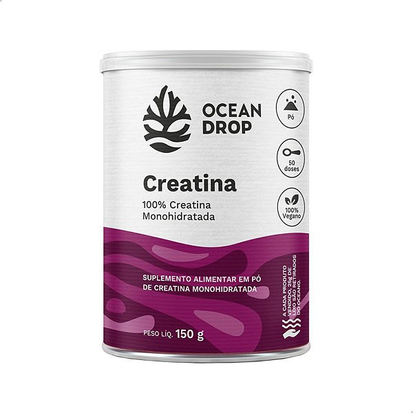 Creatina Monohidratada 300g Ocean Drop