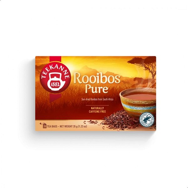 Chá Vermelho de Rooibos Puro 20 saq. 35g Teekanne