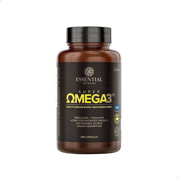 Super Ômega 3 TG 500mg 240 caps Essential