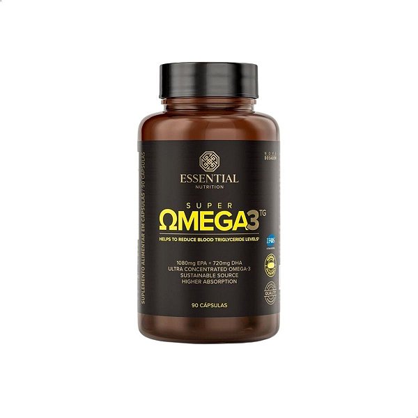 Super Ômega 3 TG 1000mg 90 caps Essential
