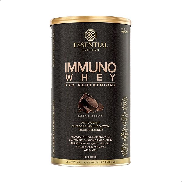 Immuno Whey Pro Glutathione Chocolate 465g Essential