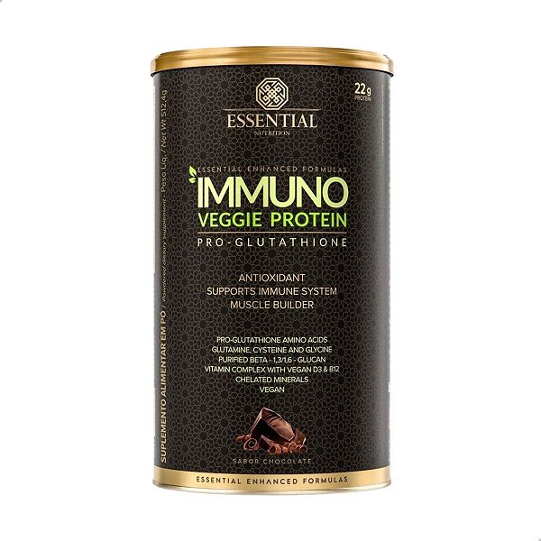 Immuno Veggie Protein Pro Glutathione Chocolate 512g Essential