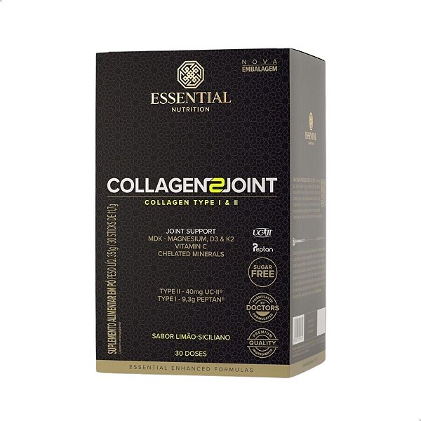 Collagen 2 Joint Limão-Siciliano Display 30 Sticks Essential