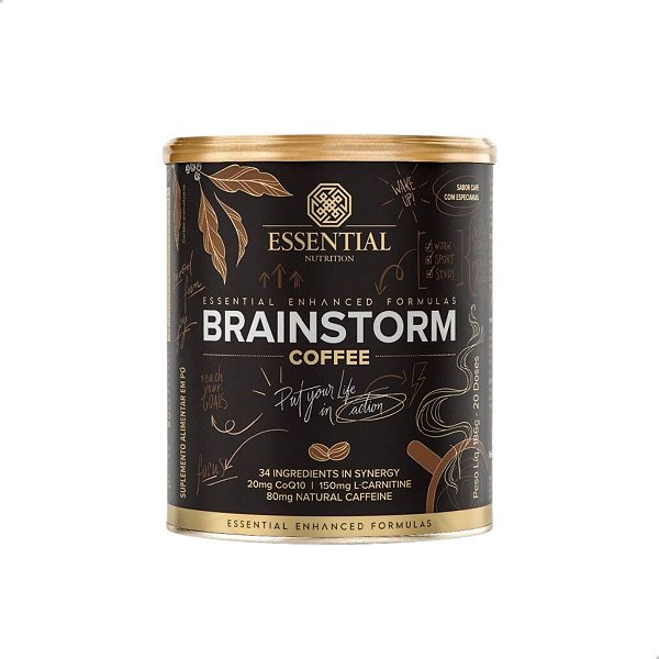 Brainstorm Coffee Lata 186g Essential