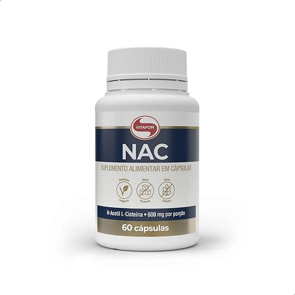 NAC N-Acetil Cisteína 60caps Vitafor