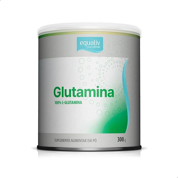 Glutamina 100% Pura 300g Equaliv