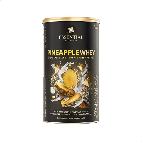Pineapple Whey Protein Hidro e Iso 450g Essential