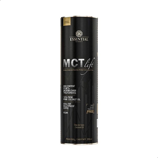MCTlift Óleo de Coco Puro 250ml Essential