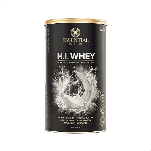 H.I. Whey Protein Hidro e Iso 375g Essential