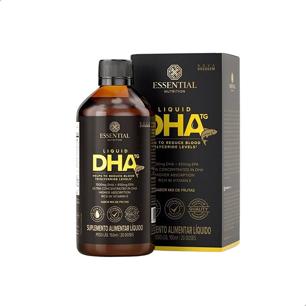 Liquid DHA TG Ômega 150ml Essential