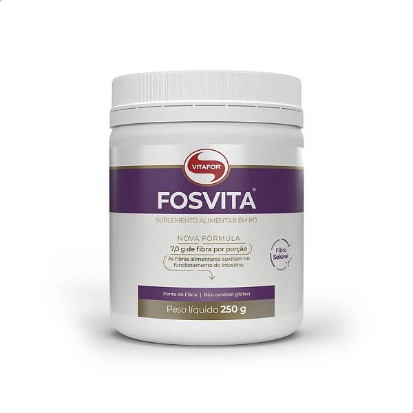 Fosvita Fibras Alimentares 250g Vitafor