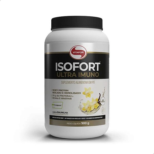 Isofort Ultra Imuno Hidro e Iso Creapure 900g Vitafor