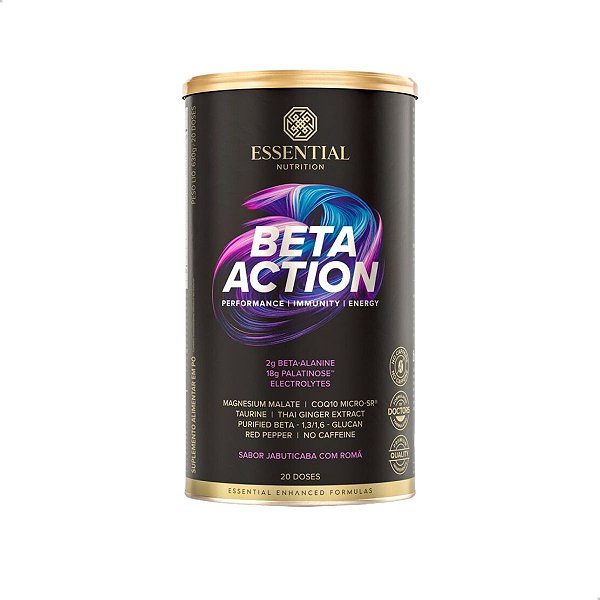 Beta Action Pré Treino Jabuticaba com Romã 630g Essential