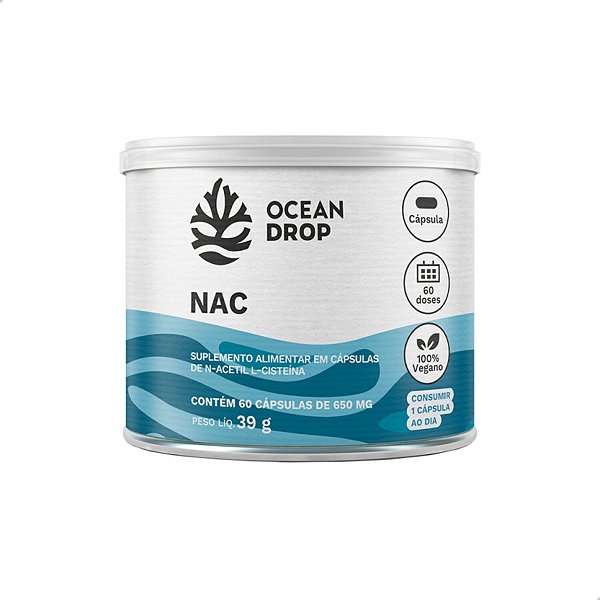 NAC N-Acetil Cisteína 60caps Ocean Drop