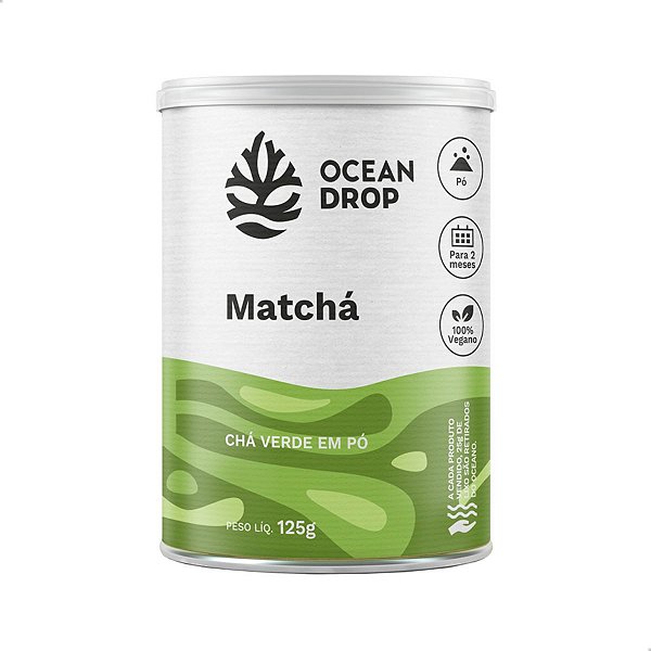 Matcha Puro Sachê 125g Ocean Drop