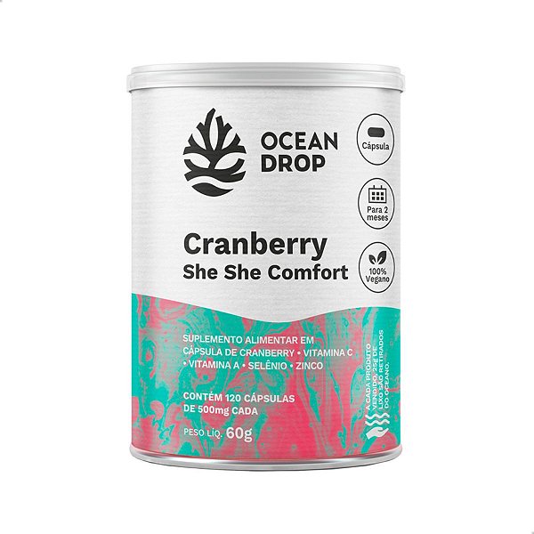 Cranberry She She Confort 120caps Ocean Drop