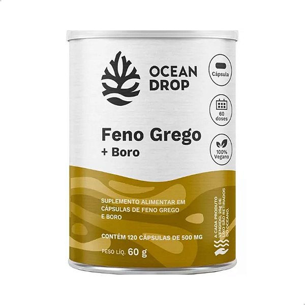 Feno Grego + Boro 120caps Ocean Drop