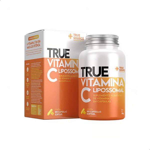 True Vitamina C Lipossomal 180caps True Source