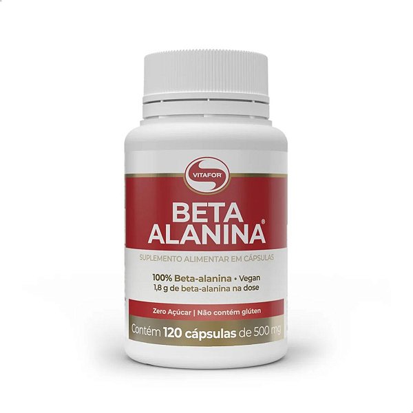 Beta Alanina 500mg 120caps Vitafor