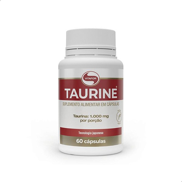 Taurina 500mg 60caps Vitafor