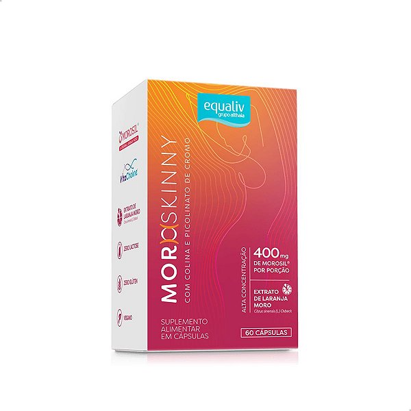 Moro Skinny Extrato de Laranja Moro 60caps Equaliv