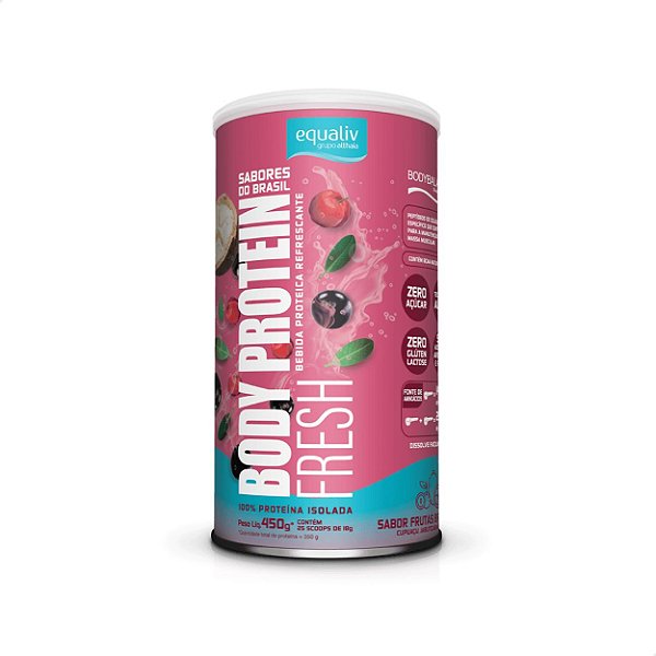 Body Protein Fresh Frutas Brasileiras 450g Equaliv