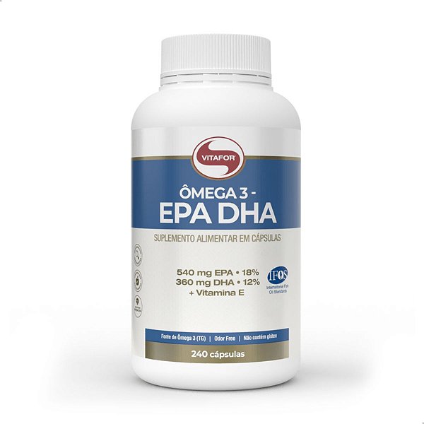 Omega 3 EPA DHA 240 caps Vitafor